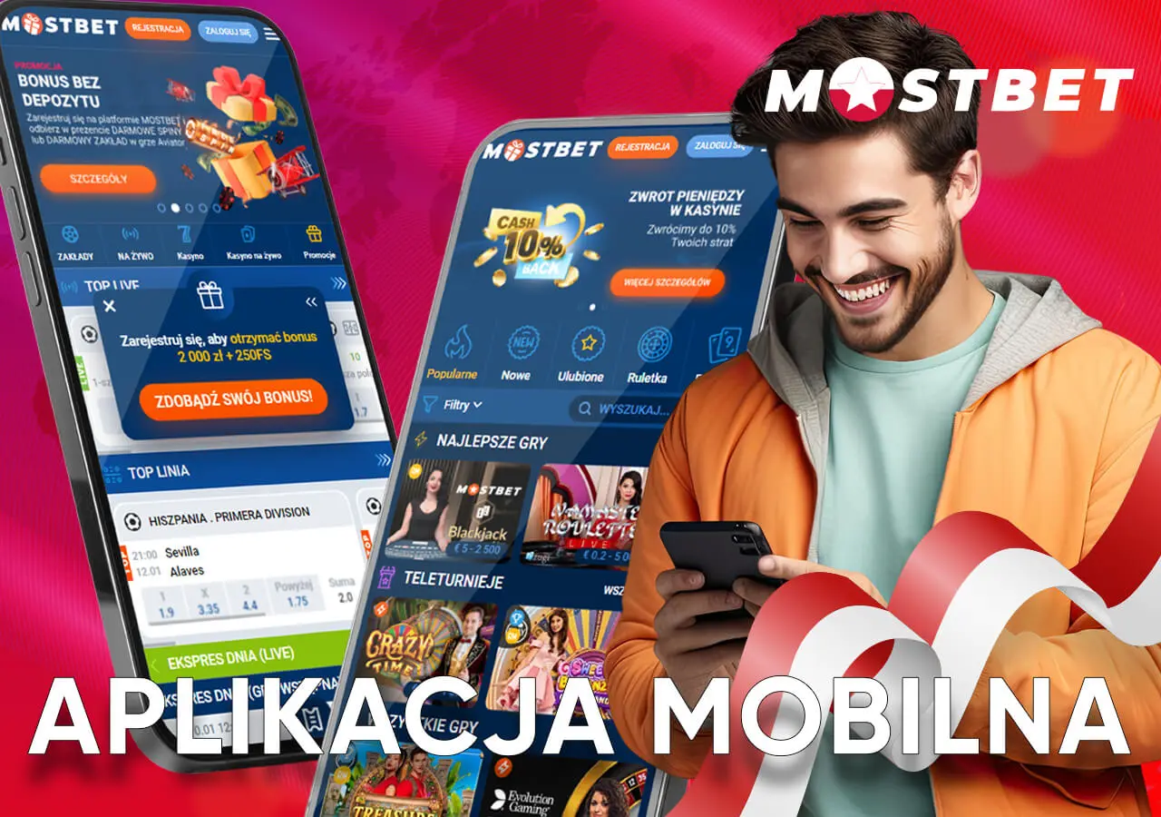 Świetna aplikacja mobilna od Mostbet